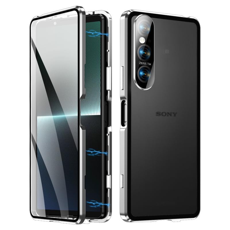 Amazon.co.jp: Xperia 1 VI向け ケース SO-51E用バンパー 磁気吸着